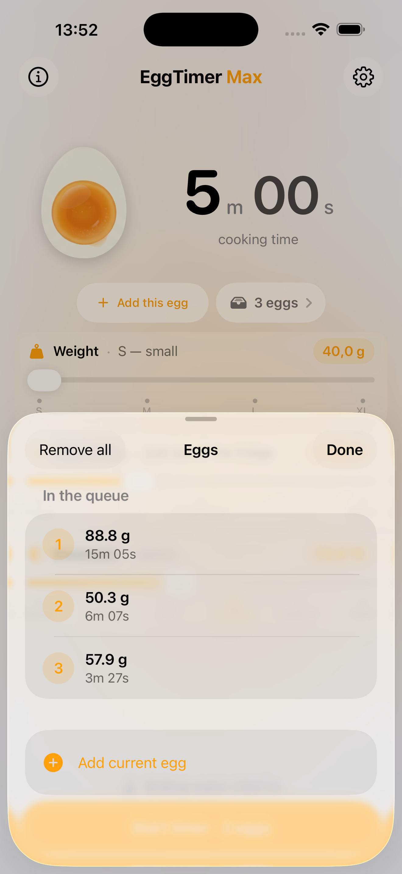 Cook a batch of eggs